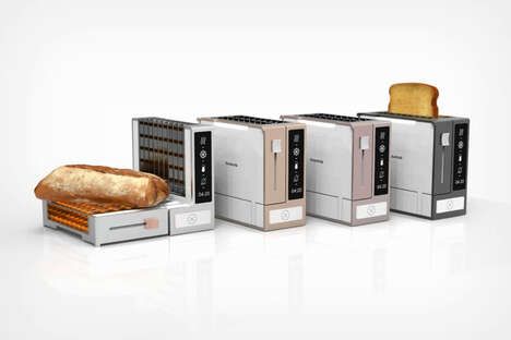 Multi-Position Bread Toasters
