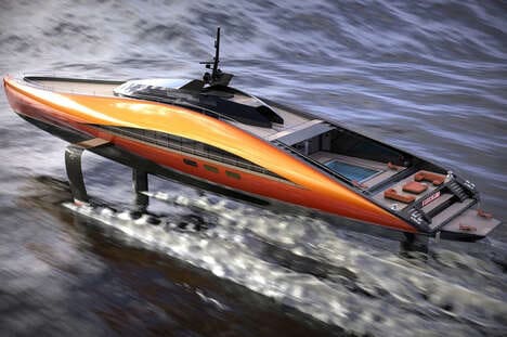 Haute Hydrofoil Superyachts