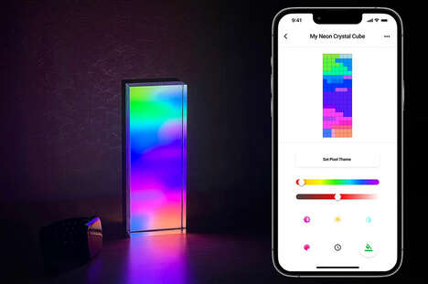 Colorful Cubic Smart Lamps