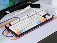 Curved Retro-Style Key Caps