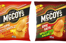 Crispy Appetizer-Flavored Chips