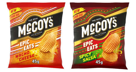 Crispy Appetizer-Flavored Chips