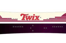Candy Bar-Branded Snowboards