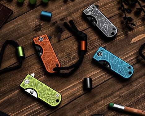 Chromatic Aluminum Pocket Knives