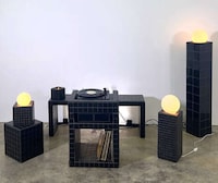70s-Themed Tiled Furniture Image 1