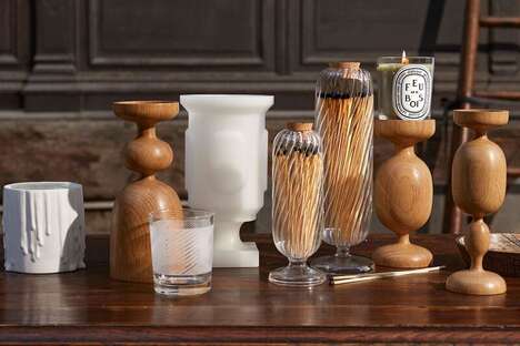 Chic Celebratory Candle Decor