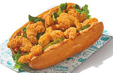 Crispy Shrimp Hoagies