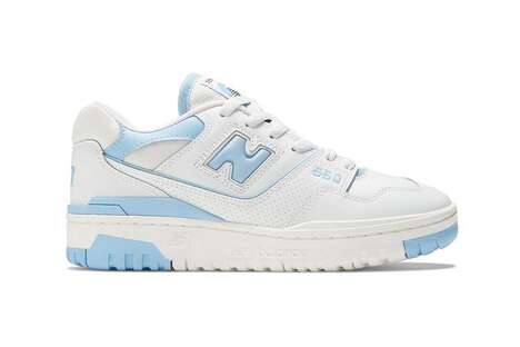 Light Blue Lifestyle Sneakers
