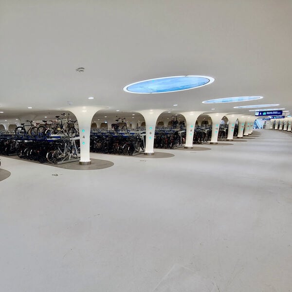 Underwater Bicycling Parking Lots