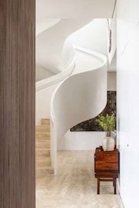 Sculptural Staircase Penthouses