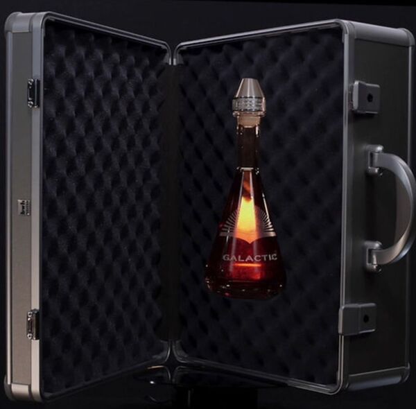 Space-Aged Bottled Whiskey