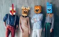 Pixelated Tile Toy Sets Image 1
