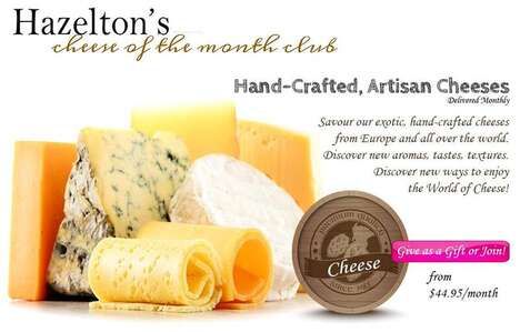 Artisinal Monthly Cheeses