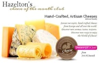 Artisanal Monthly Cheeses Image 1