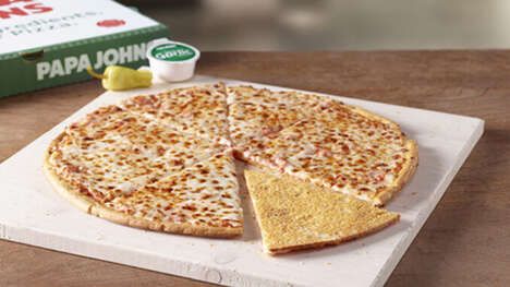 Cheese-Baked Crust Pizzas