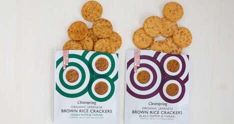 Tamari-Flavored Rice Crackers