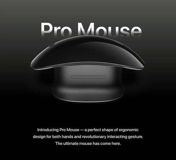 The Apple Magic Mouse design is intentional and brilliant