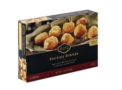 Frozen Poutine Poppers