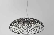 Gridded Nest-Like Lighting Series