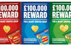 Romantic Snack Chip Campaigns