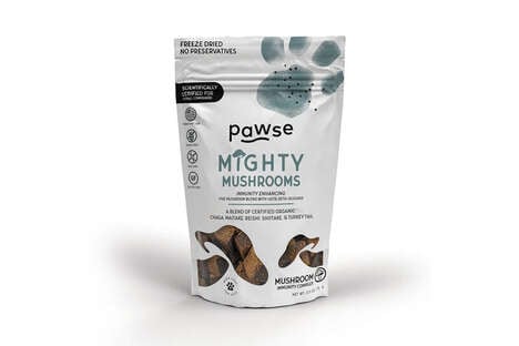 Mushroom-Powered Pet Supplements