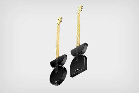 Futuristic Abstract Musical Instruments
