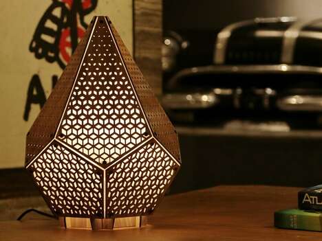 Laser-Cut Customization Lamps
