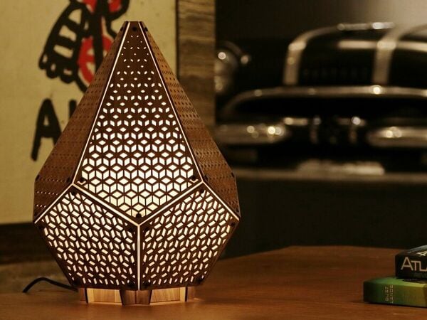 Laser-Cut Customization Lamps