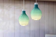 3D-Printed Sustainable Pendant Lamps