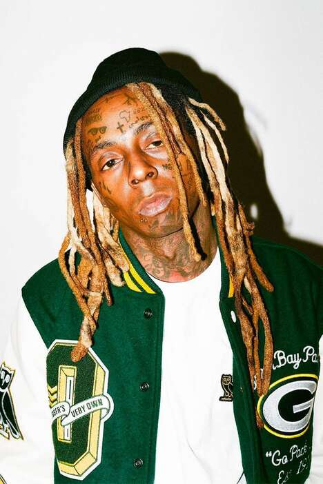 Rapper-Backed Sporty Streetwear