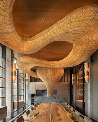 Rattan Sculptural Art Installations Image 2