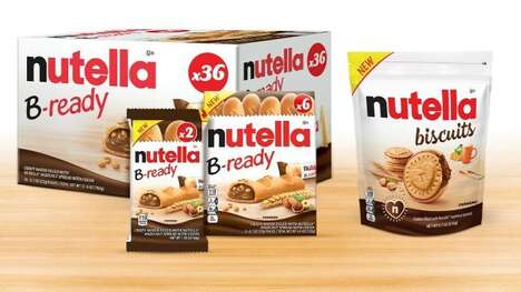 Bread-Inspired Hazelnut Spread Snacks