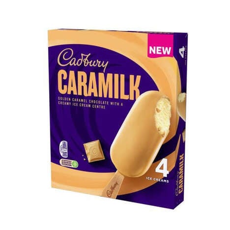 Golden Caramel Frozen Treats