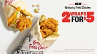 Low-Cost Chicken Wraps Image 1