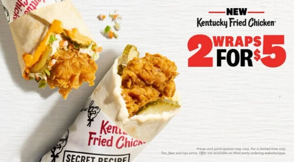 Low-Cost Chicken Wraps