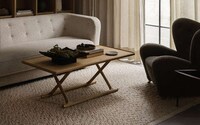 Wooden Framed Lounge Tables Image 2