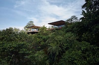 Frameless Glass Twin Villas Image 1