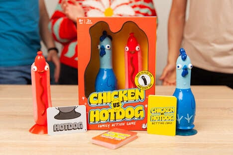 Flip-and-Stick Party Games
