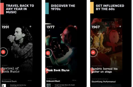 Nostalgic Music Discovery Apps