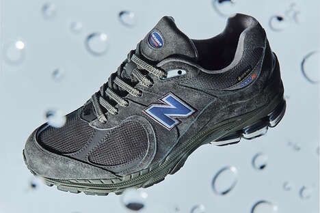 Weather-Proof Charcoal Shoes