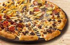 Burger-Inspired Pizza Menus