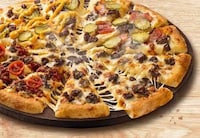 Burger-Inspired Pizza Menus