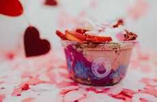 Romance-Themed Smoothie Bowls