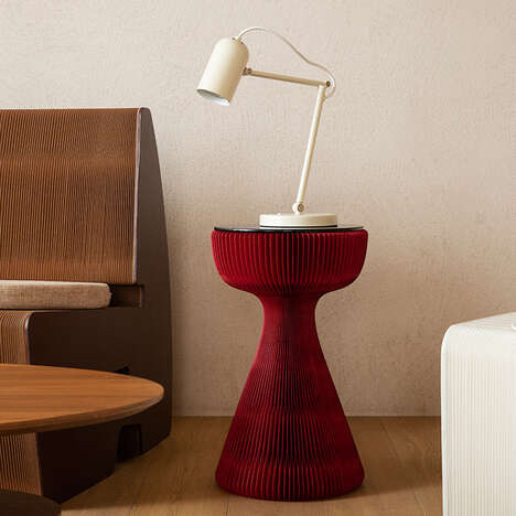 High-Strength Accordion Side Tables