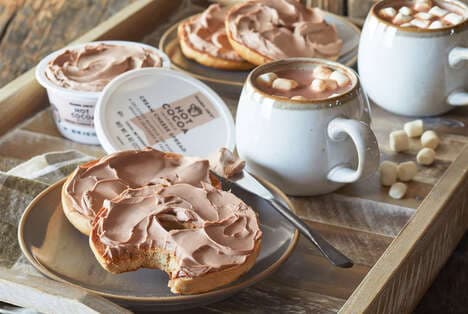 Hot Cocoa Cream Cheeses