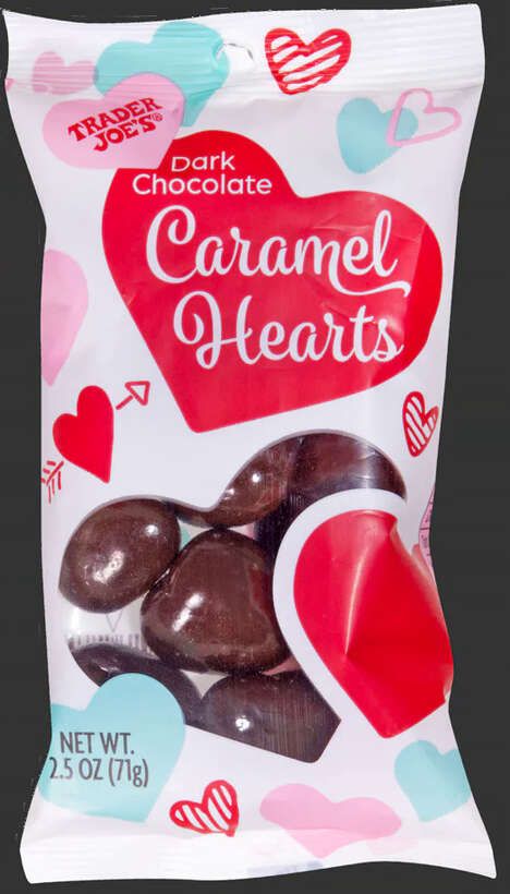 Caramel-Filled Chocolate Hearts