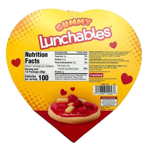Lunchables Launches Gummy Candy Versions of Its Classic Packs for