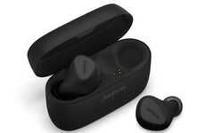 Sleek All-Black Earbuds