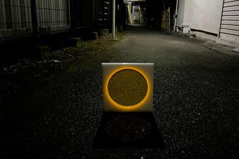 Glowing Power-Free Lamp Designs