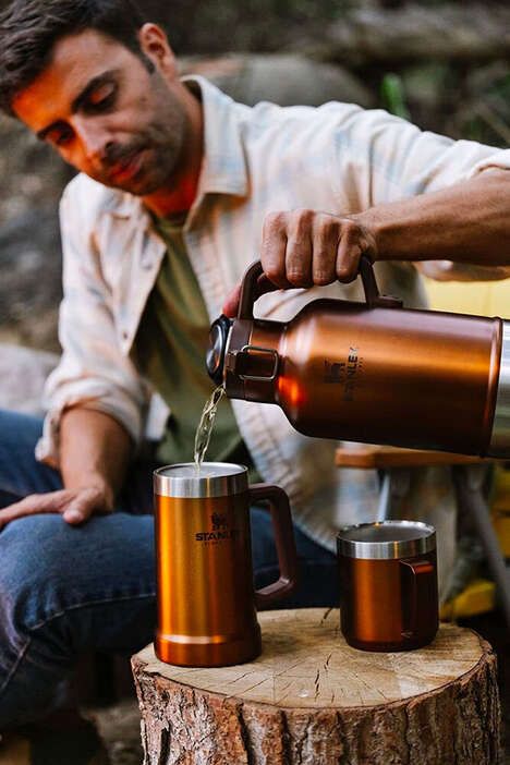 Insulated Campsite Beer Steins
